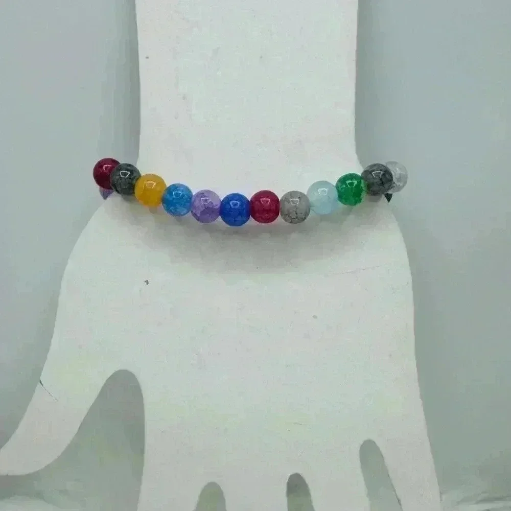 Candy Crush Beaded Bracelet